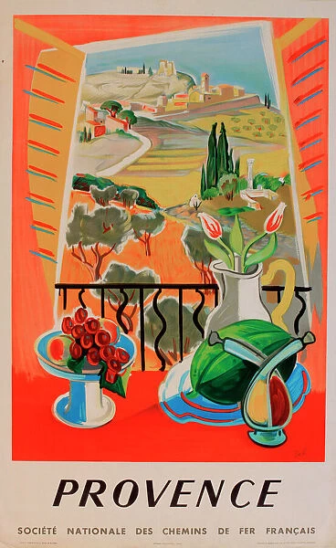 Poster, Provence, France