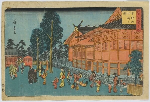 Precinct of Shiba Shinmei Shrine