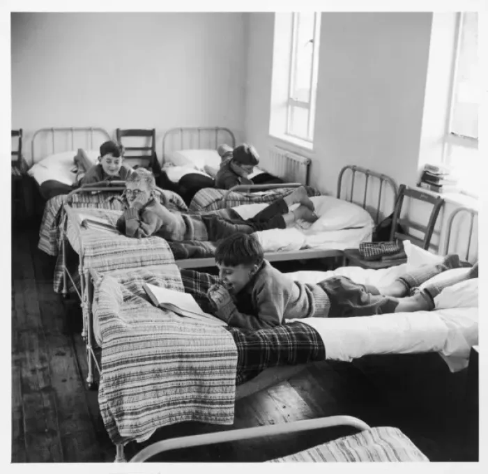 Framed Print : Prep School Dormitory Boys Print Framed Print : Prep School Dormitory Boys Print
