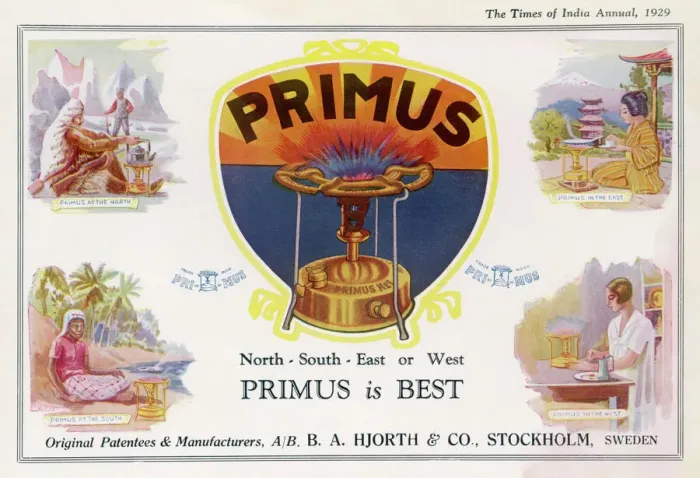 Framed Print : Primus Stove Print - Vintage advertisement for the portable stove Framed Print : Primus Stove Print - Vintage advertisement for the portable stove