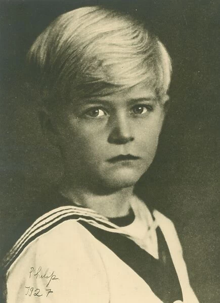 Prince Philip, Duke of Edinburgh as a boy