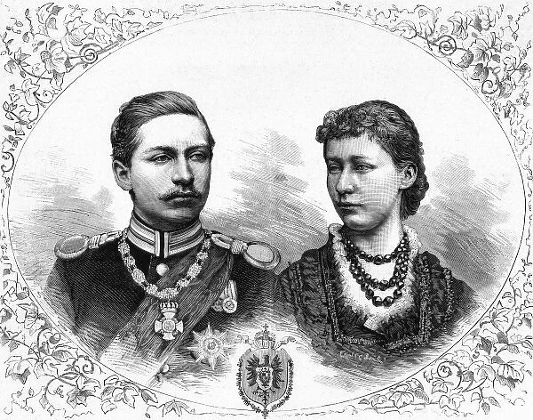 Prince Wilhelm and Princess Auguste Viktoire