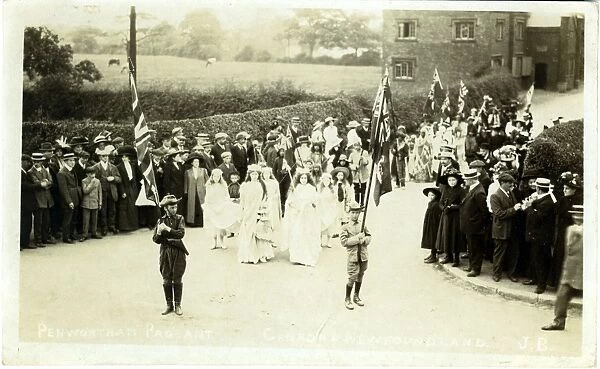 Procession, Penwortham, Lancashire