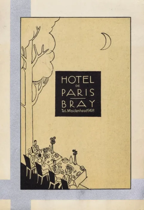 Framed Print : Hotel de Paris Group Programme Print, 1929 Framed Print : Hotel de Paris Group Programme Print, 1929