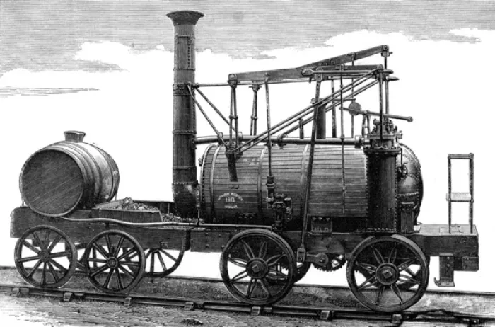 Framed Print : Puffing Billy Print, Hedleys Improved Wylam Engine, 1813 Framed Print : Puffing Billy Print, Hedleys Improved Wylam Engine, 1813