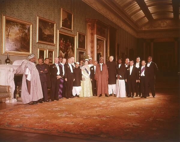 Queen Elizabeth II and Commonwealth ministers