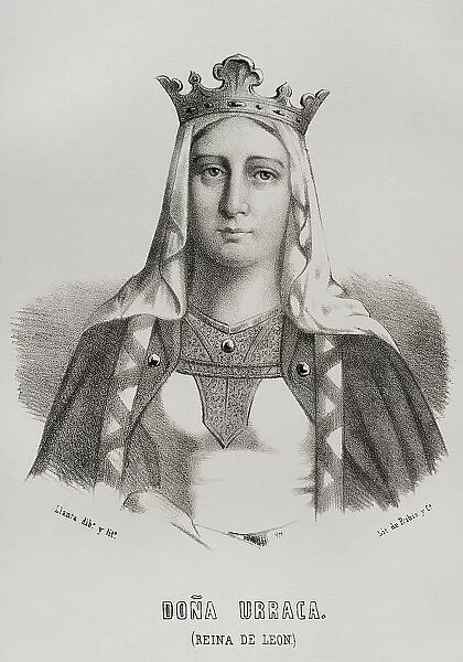 Queen Urraca (1081-1126) the Reckless of Castile and Leon