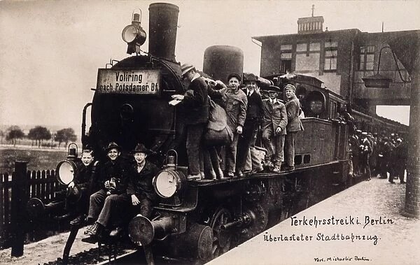 Rail Strike  /  Berlin 1910