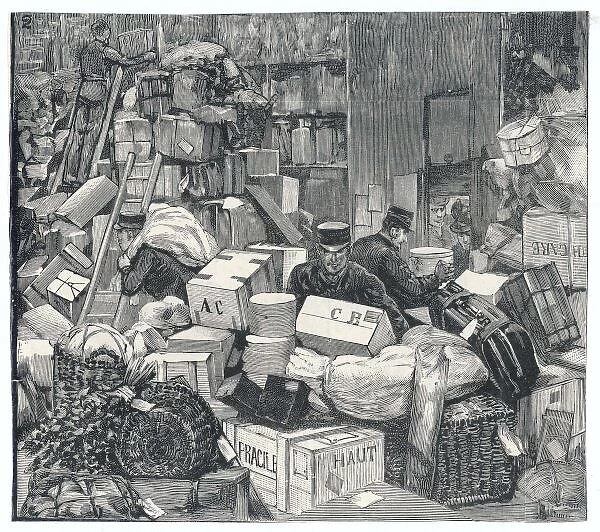 Rail Strike  /  Luggage  /  1891