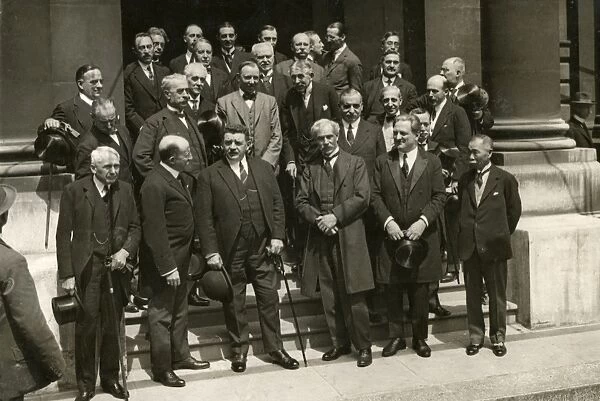 Ramsay MacDonald and others, Foreign Office conference