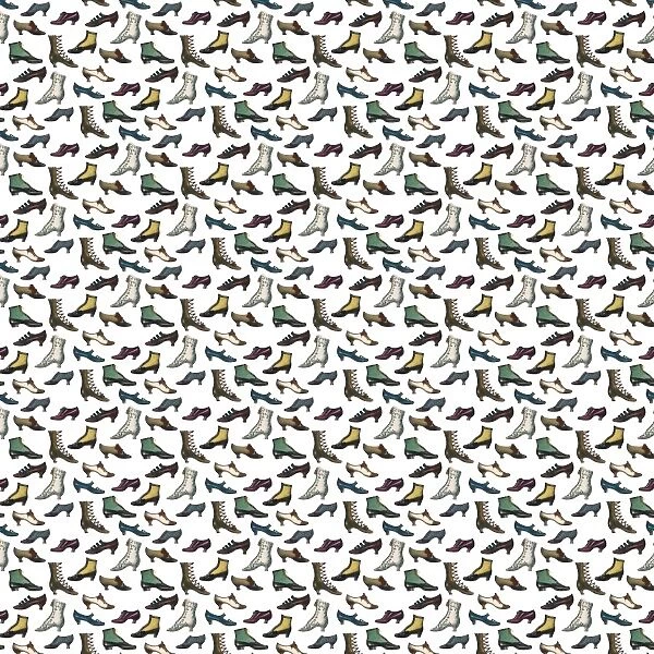 Repeating Pattern - Lilac Shoes
