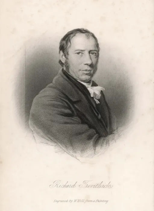 Framed Print : Richard Trevithick Railway Engineer Print Framed Print : Richard Trevithick Railway Engineer Print