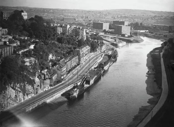 Framed Print : River Avon Print from Clifton Suspension Bridge Framed Print : River Avon Print from Clifton Suspension Bridge