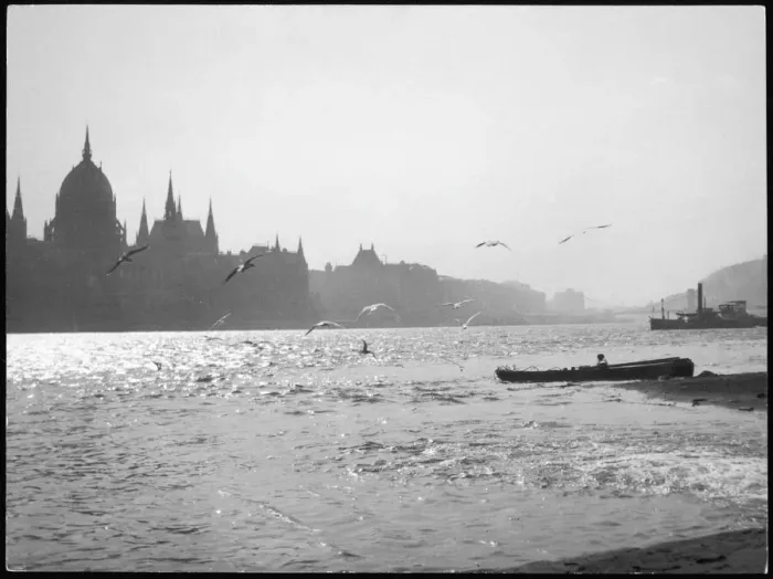 Framed Print : Danube River Evening Print Framed Print : Danube River Evening Print