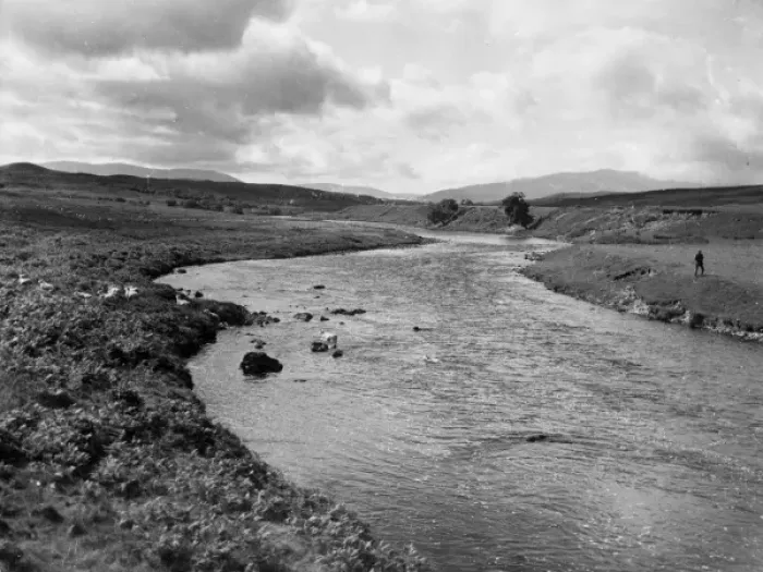 Framed Print : River Strath Naver Print Framed Print : River Strath Naver Print