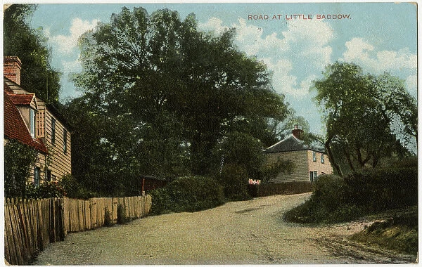 The road at Little Baddow, Essex