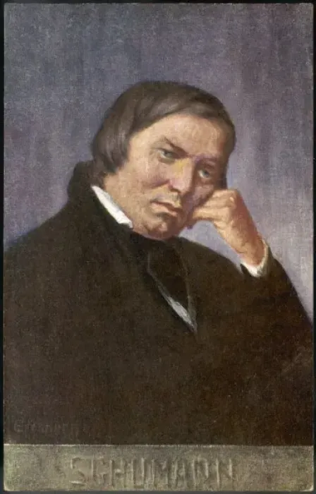 Framed Print : Robert Schumann Print Framed Print : Robert Schumann Print