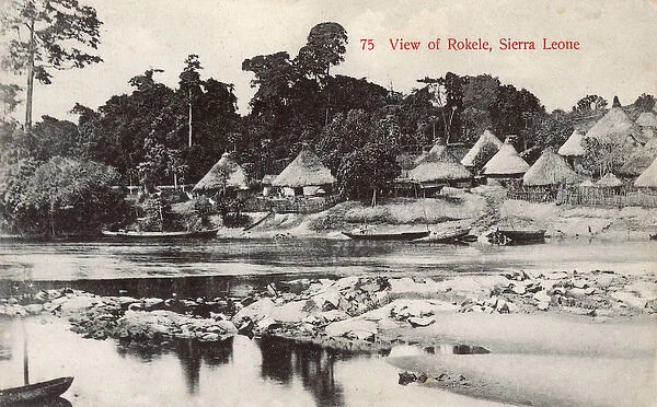 Rokele village, Sierra Leone, West Africa