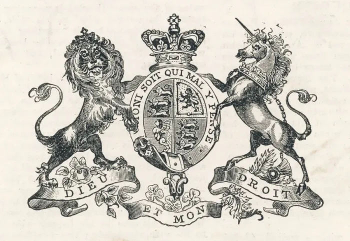 Framed Print : Queen Victoria Royal Coat of Arms Print Framed Print : Queen Victoria Royal Coat of Arms Print