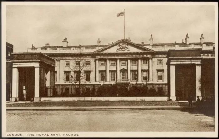 Framed Print : Royal Mint Facade Print Framed Print : Royal Mint Facade Print