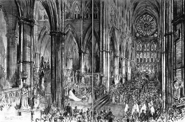 Royal Wedding 1947 - Westminster Abbey