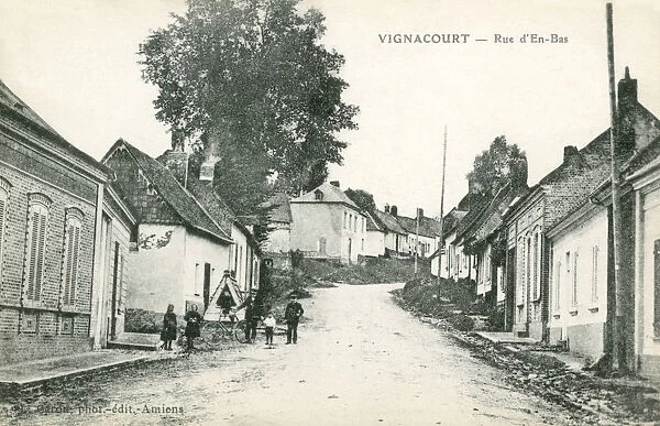 Rue d En-Bas, Vignacourt, France
