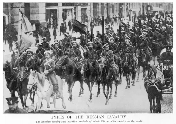 Framed Print : Russian Cavalry Troops Print Framed Print : Russian Cavalry Troops Print