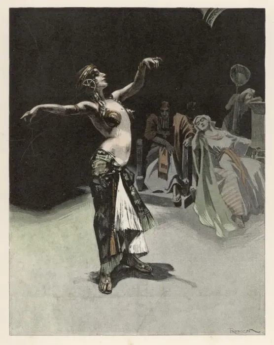 Framed Print : Salome Dancing Print