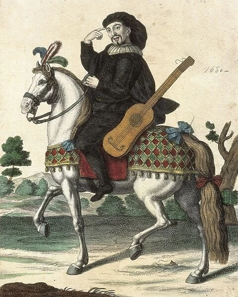 Scaramouche, character of the Commedia dell Arte