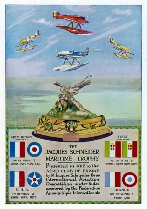 Framed Print : The Schneider Trophy Print Framed Print : The Schneider Trophy Print