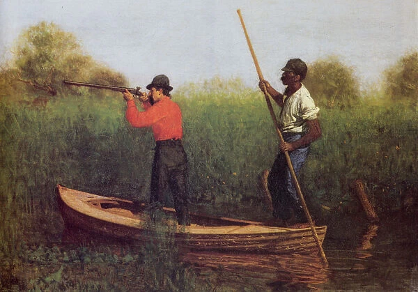 Will Schuster and Blackman Going Shooting Date: 1876