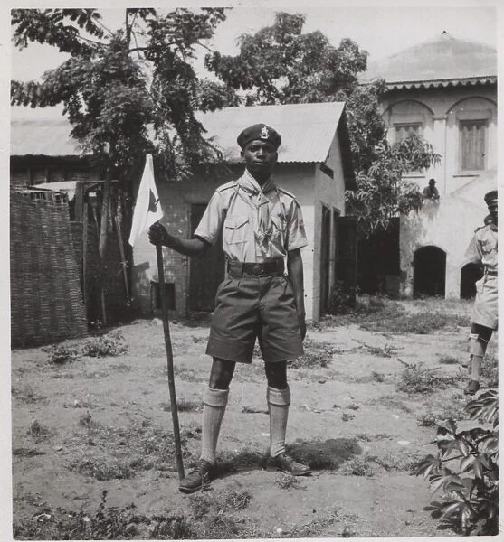 Scout of 3rd Bathurst Troop, Gambia, West Africa