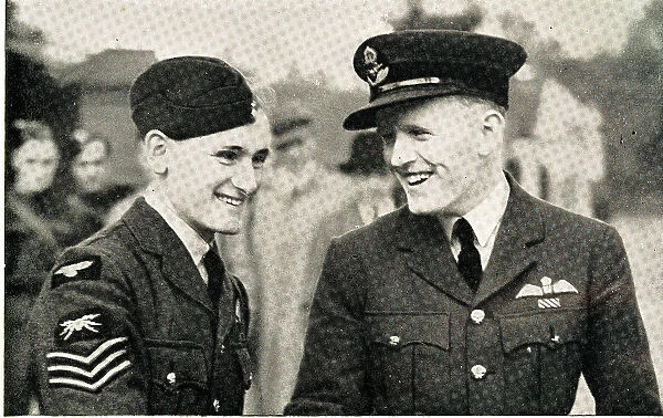 Sergeant John Hannah, VC and Pilot Officer C. A. Connor