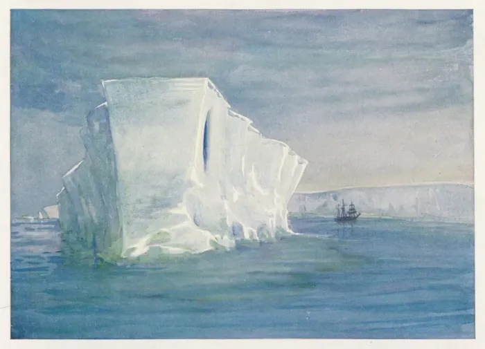 Framed Print : Shackleton's Iceberg Print Framed Print : Shackleton's Iceberg Print