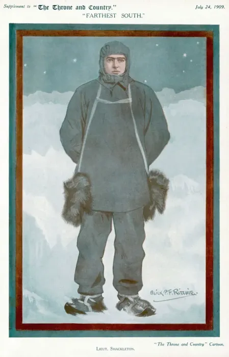 Framed Print : Sir Ernest Henry Shackleton Print Framed Print : Sir Ernest Henry Shackleton Print