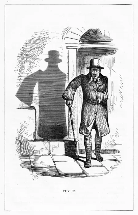 Framed Print : Shadow Drawing Print of a Gentleman Framed Print : Shadow Drawing Print of a Gentleman