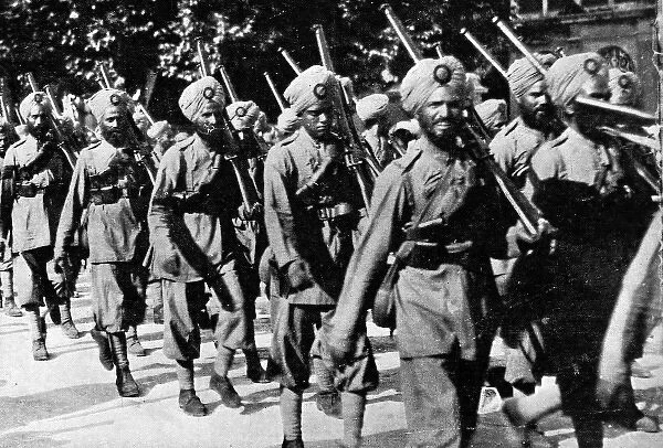 Sikhs on the march