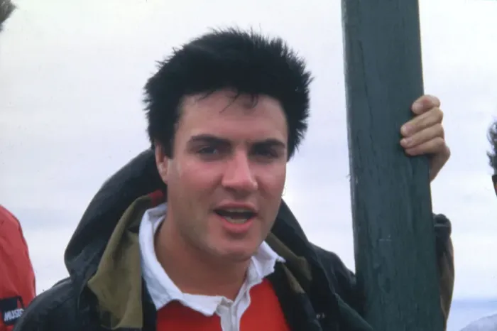 Framed Print : Simon Le Bon in Cornwall Print 1985