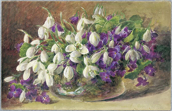 Snowdrops and Violets