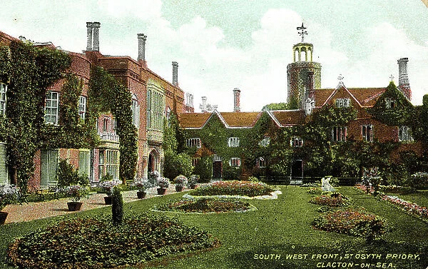 South West Front, St Osyth Priory, Clacton-on-Sea, Essex