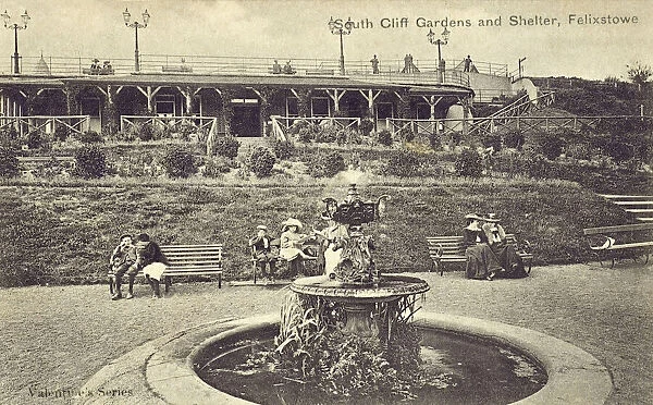Southcliff Gardens and Shelter, Felixstowe