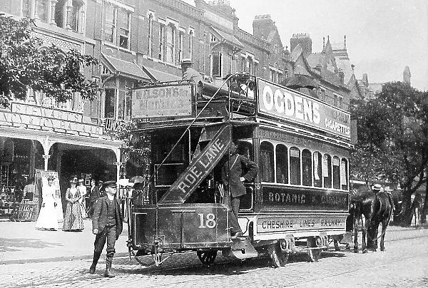 Southport Horse Tram Cheshire Lines Railway Victorian period