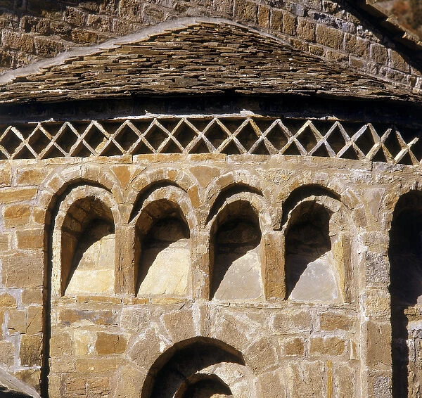 Spain. Aragon. Beranuy. Romanesque monastery of Santa Mari?a