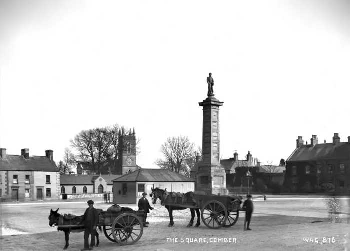 Framed Print : Early 20th Century Print of Comber Square, Northern Ireland Framed Print : Early 20th Century Print of Comber Square, Northern Ireland