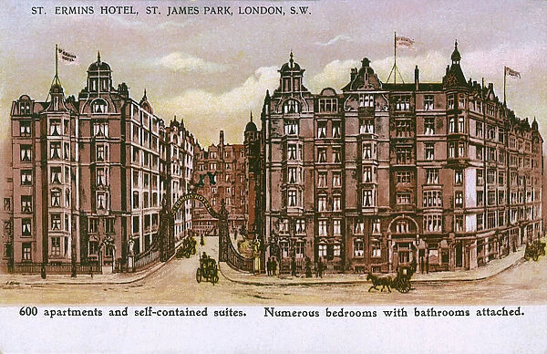 St. Ermins Hotel, St. Jamess Park, London