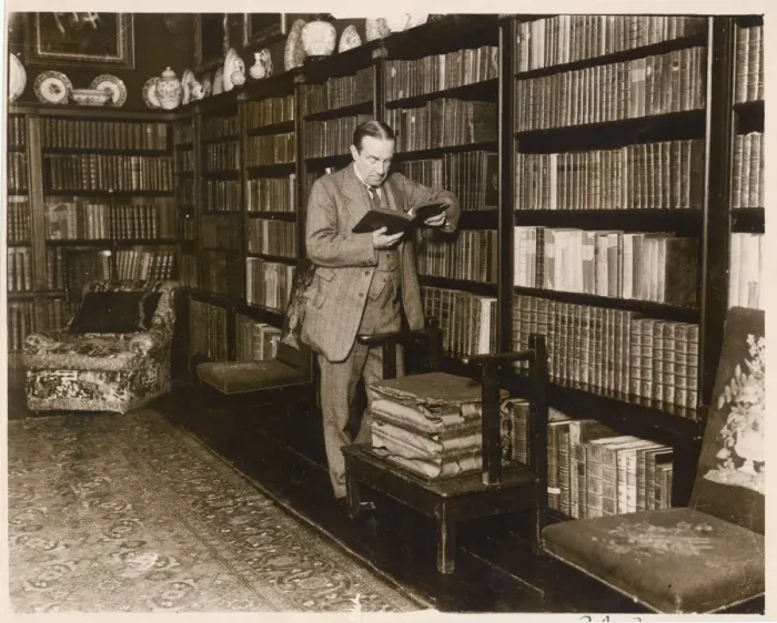 Framed Print : Stanley Baldwin Library Print