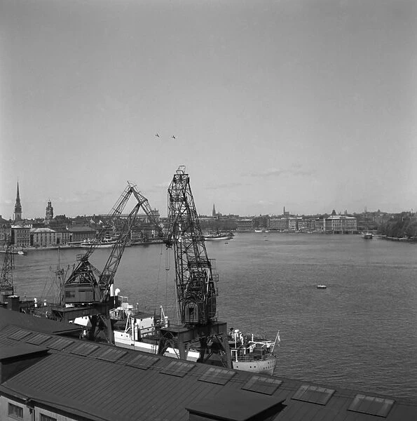 Stockholm Harbour 1950