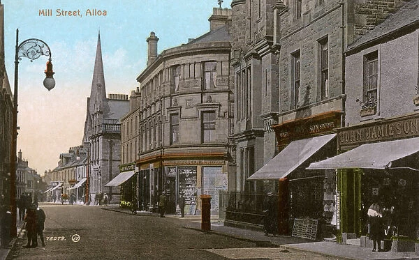 Mill Street, Alloa, Scotland