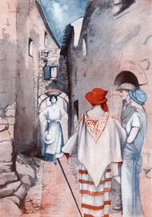 Framed Print : A Study in Contrasts at Eze Print, 1923 Framed Print : A Study in Contrasts at Eze Print, 1923