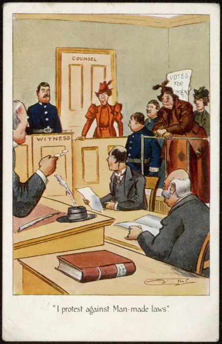 Framed Print : Suffragette in Print: Arrested Woman at the Dock Framed Print : Suffragette in Print: Arrested Woman at the Dock